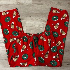 Men’s Homer Simpson Christmas Pajama pants size small